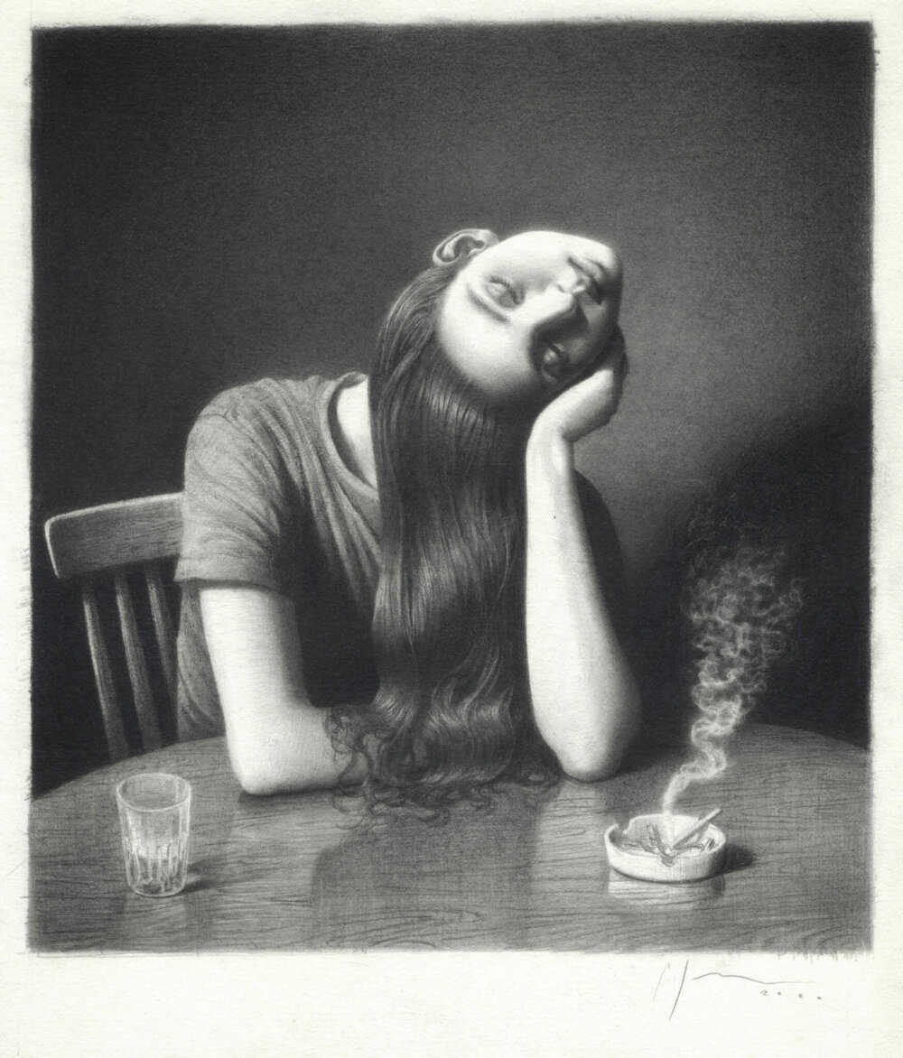 Deepest Feelings Mesmerizing Surrealist Oil And Graphite Portraits By Miles Johnston 3