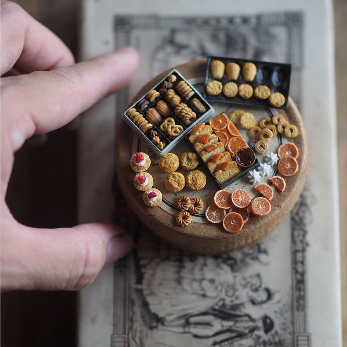 Enchanting Miniature Antique Dollhouse Furniture By Kiyomi 19
