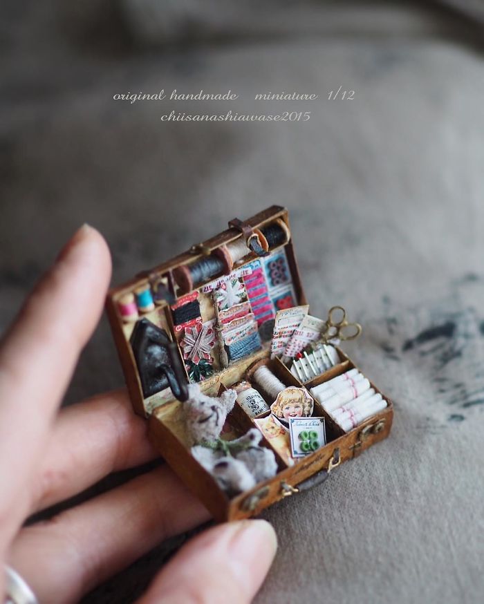 Enchanting Miniature Antique Dollhouse Furniture By Kiyomi 23