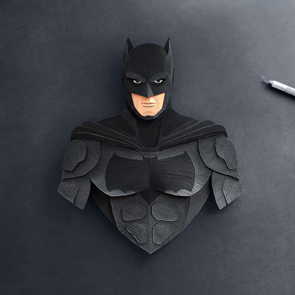 Meticulous Paper Cutting Illustrations Of Pop Culture Icons By Robbin Gregorio 2