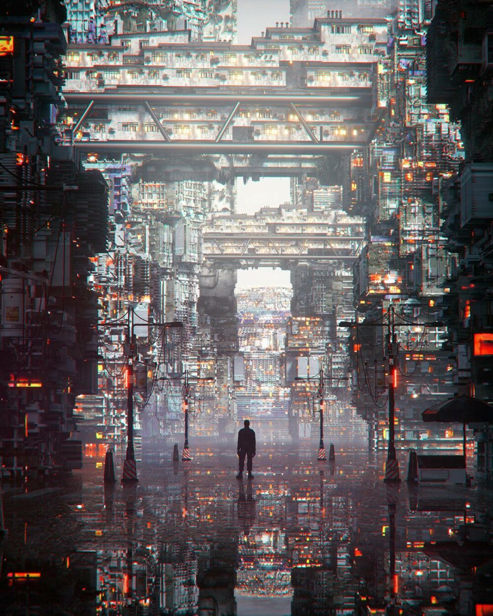 Overpopulated The Dystopian Cities And Futuristic Landscapes Of Annibale Siconolfi 11
