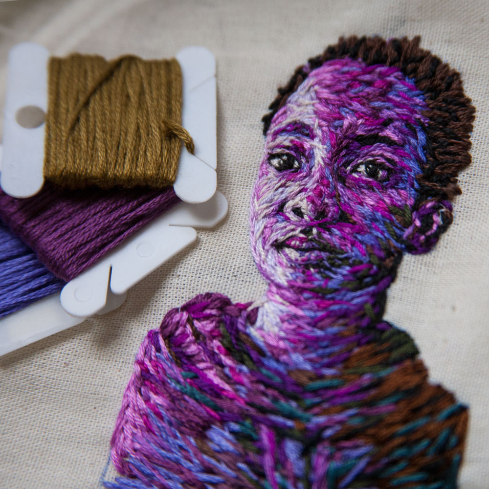 Queer Africa 2 Colorful Embroidered Portraits By Danielle Clough 4