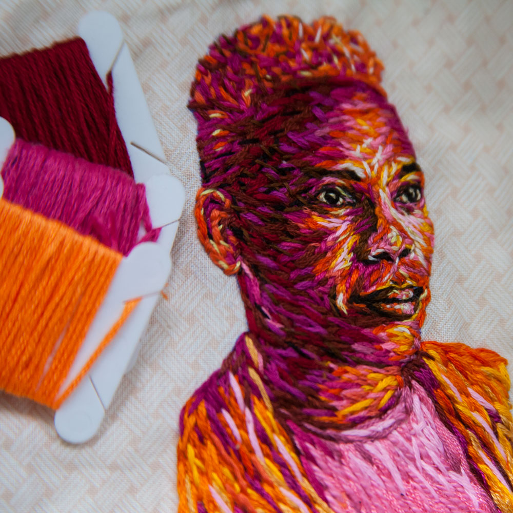 Queer Africa 2 Colorful Embroidered Portraits By Danielle Clough 7