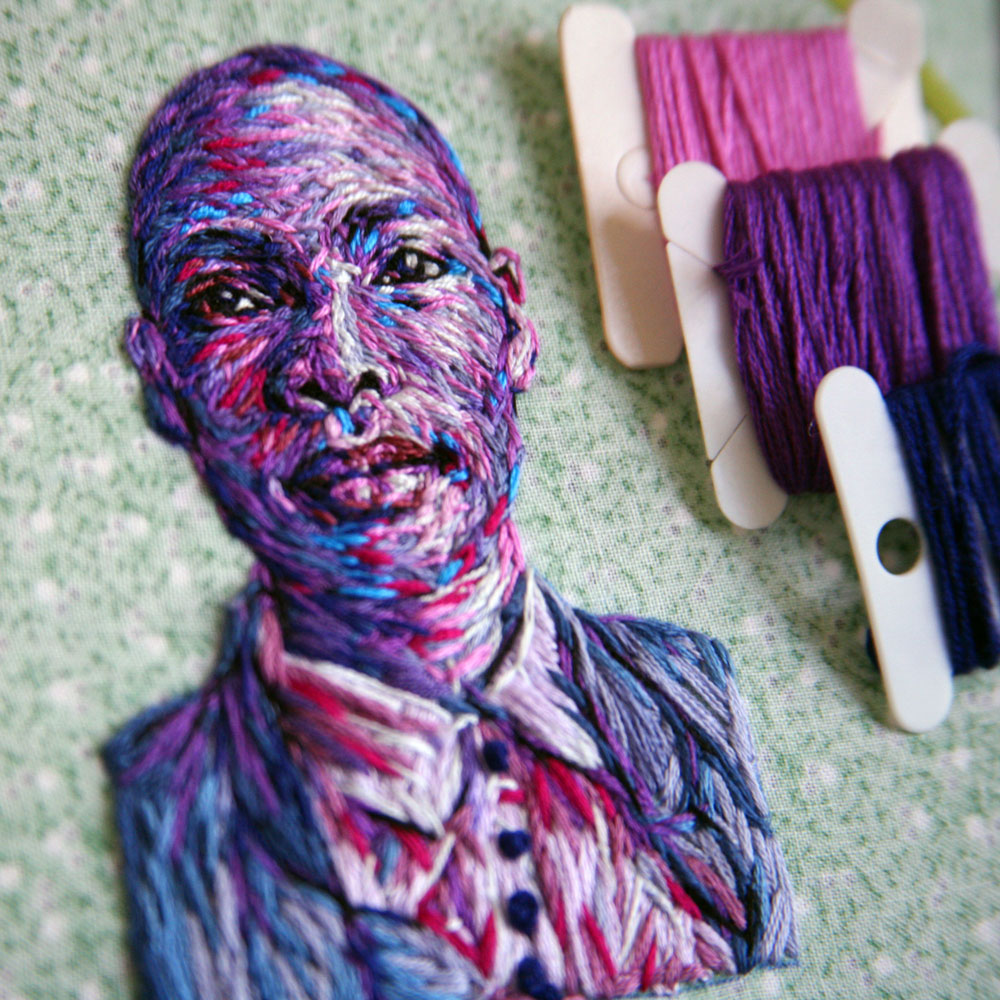 Queer Africa 2 Colorful Embroidered Portraits By Danielle Clough 8