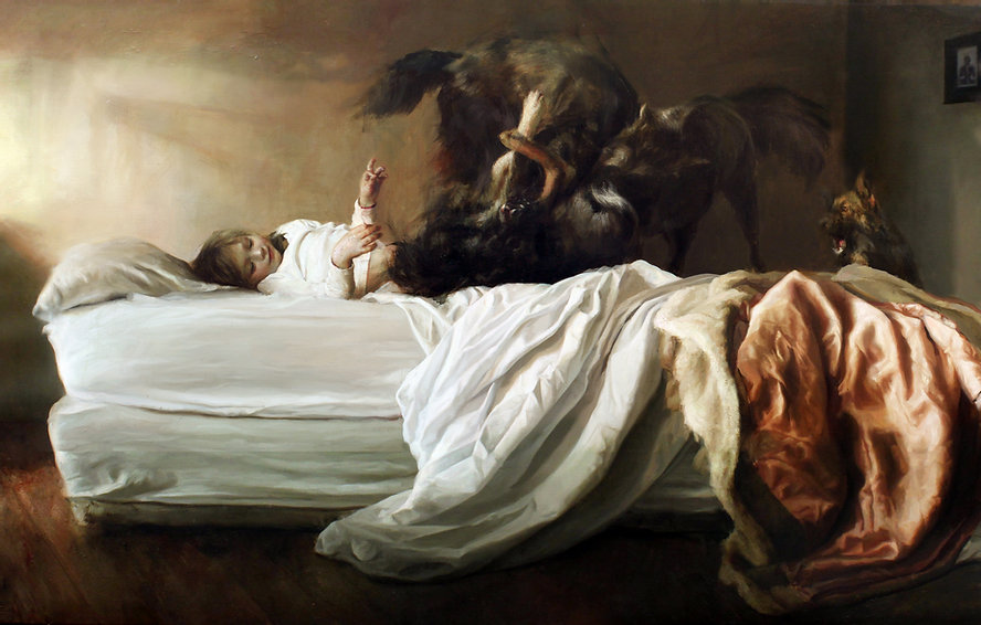Somber And Surrealistic Baroque Like Paintings By Guillermo Lorca Garcia Huidobro 6