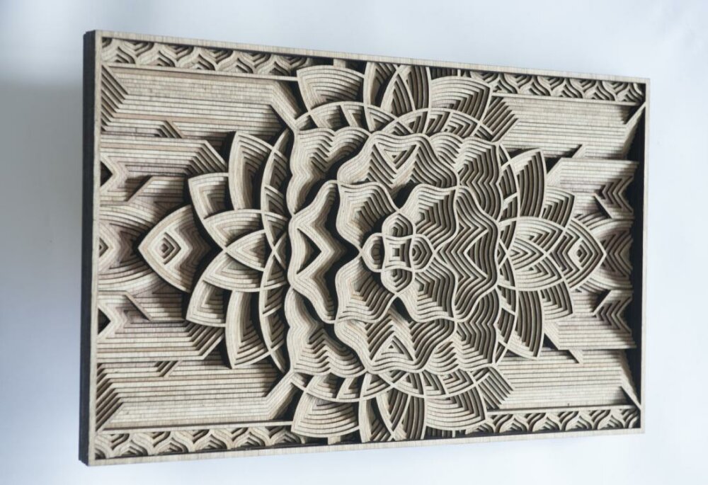 Stunning Laser Cut Wood Relief Sculptures By Gabriel Schama 24