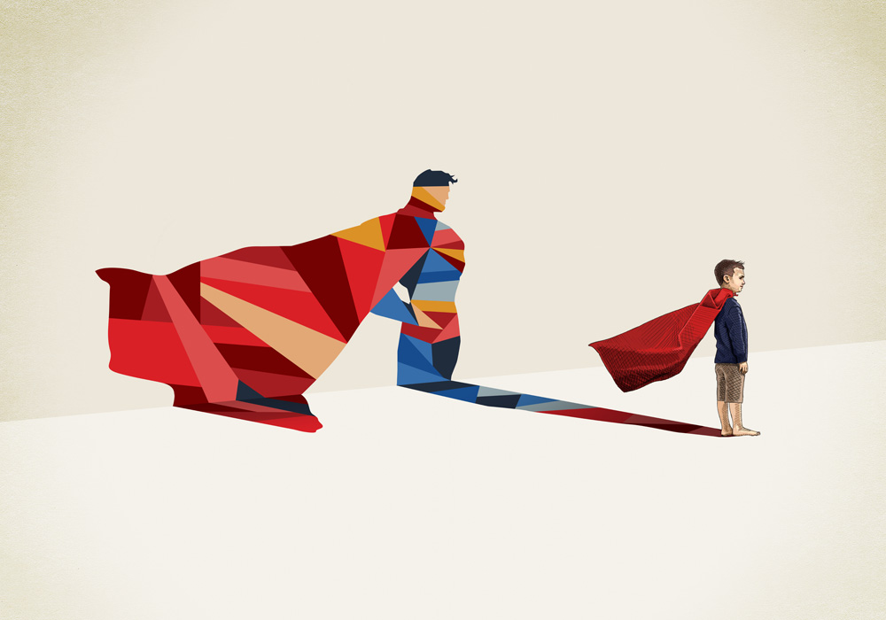 Super Shadows Illustrations That Explore The Power Of Childrens Imagination By Jason Ratliff 1