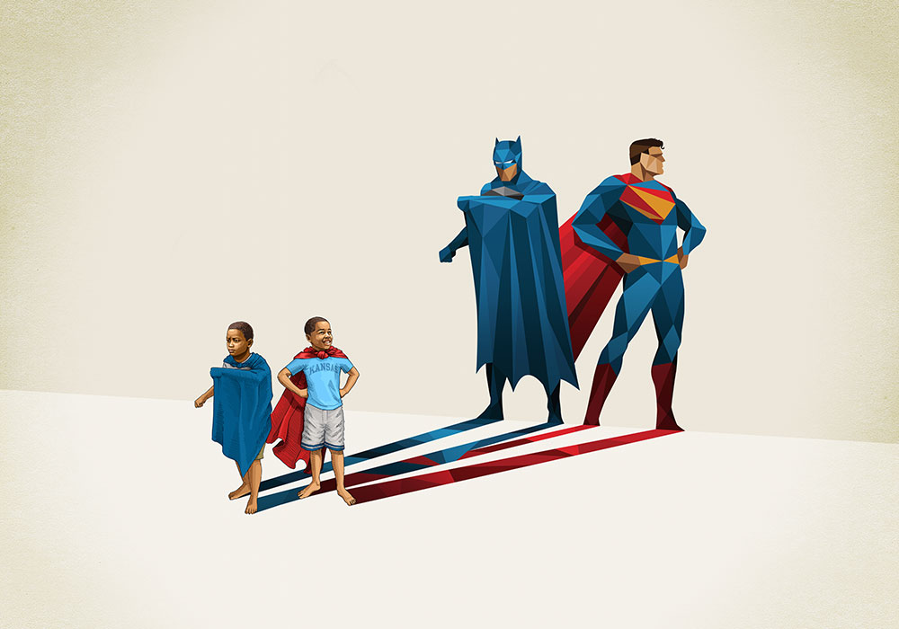Super Shadows Illustrations That Explore The Power Of Childrens Imagination By Jason Ratliff 2