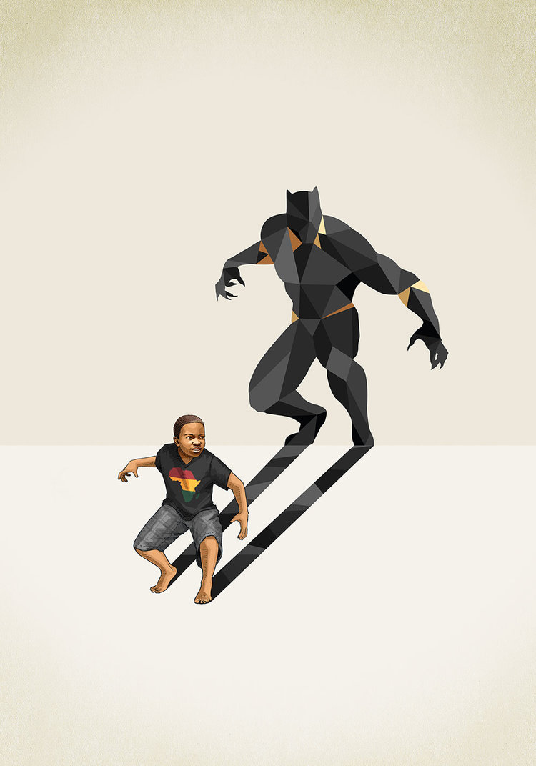 Super Shadows Illustrations That Explore The Power Of Childrens Imagination By Jason Ratliff 3