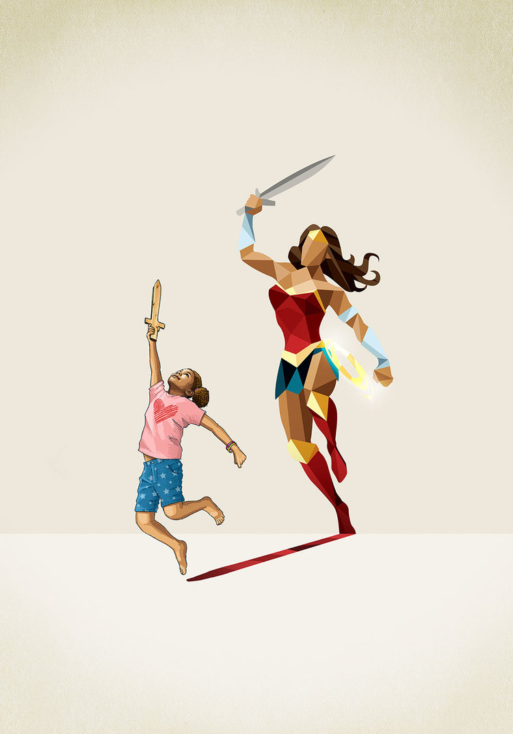 Super Shadows Illustrations That Explore The Power Of Childrens Imagination By Jason Ratliff 4