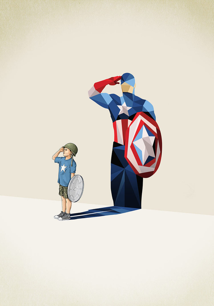 Super Shadows Illustrations That Explore The Power Of Childrens Imagination By Jason Ratliff 8