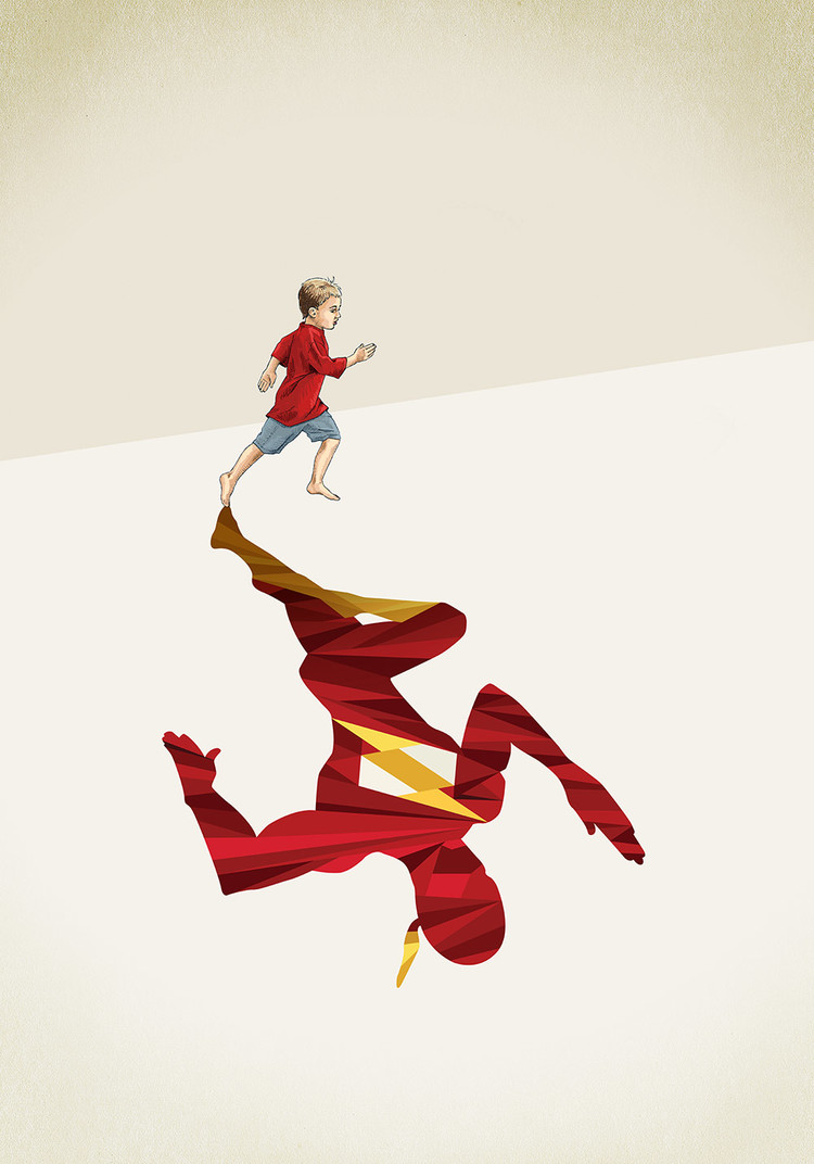 Super Shadows Illustrations That Explore The Power Of Childrens Imagination By Jason Ratliff 9
