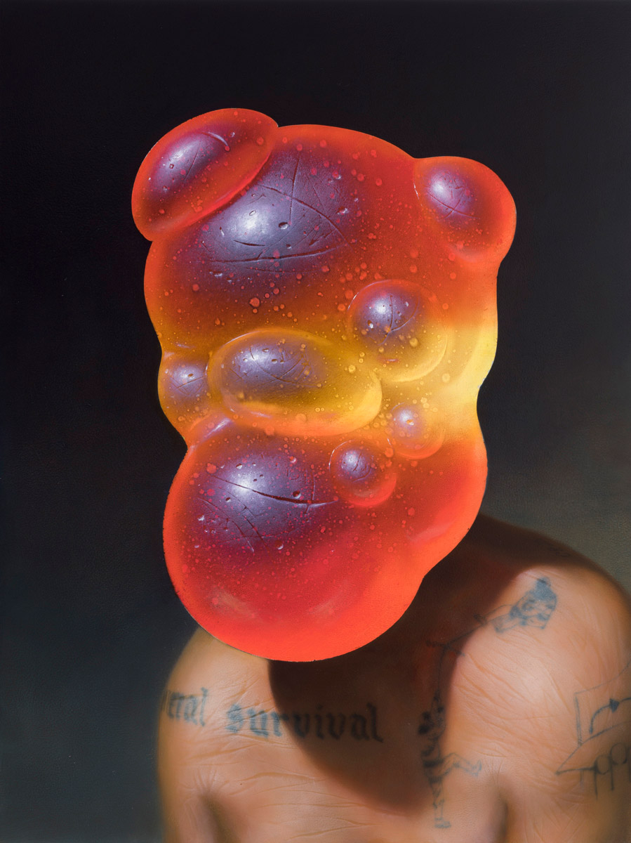 Surreal Gummy Candy The Vibrant And Colorful Photo Realistic Paintings Of Christian Rex Van Minnen 9