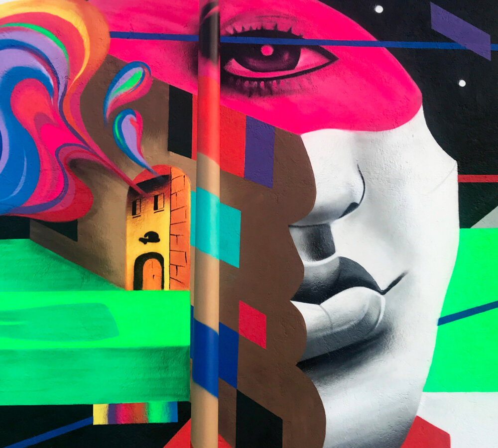The Surreal And Psychedelic Street Art Of Magda Cwik 1