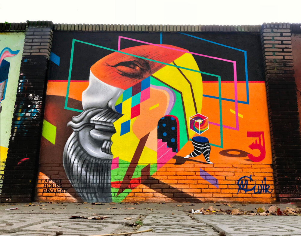 The Surreal And Psychedelic Street Art Of Magda Cwik 17