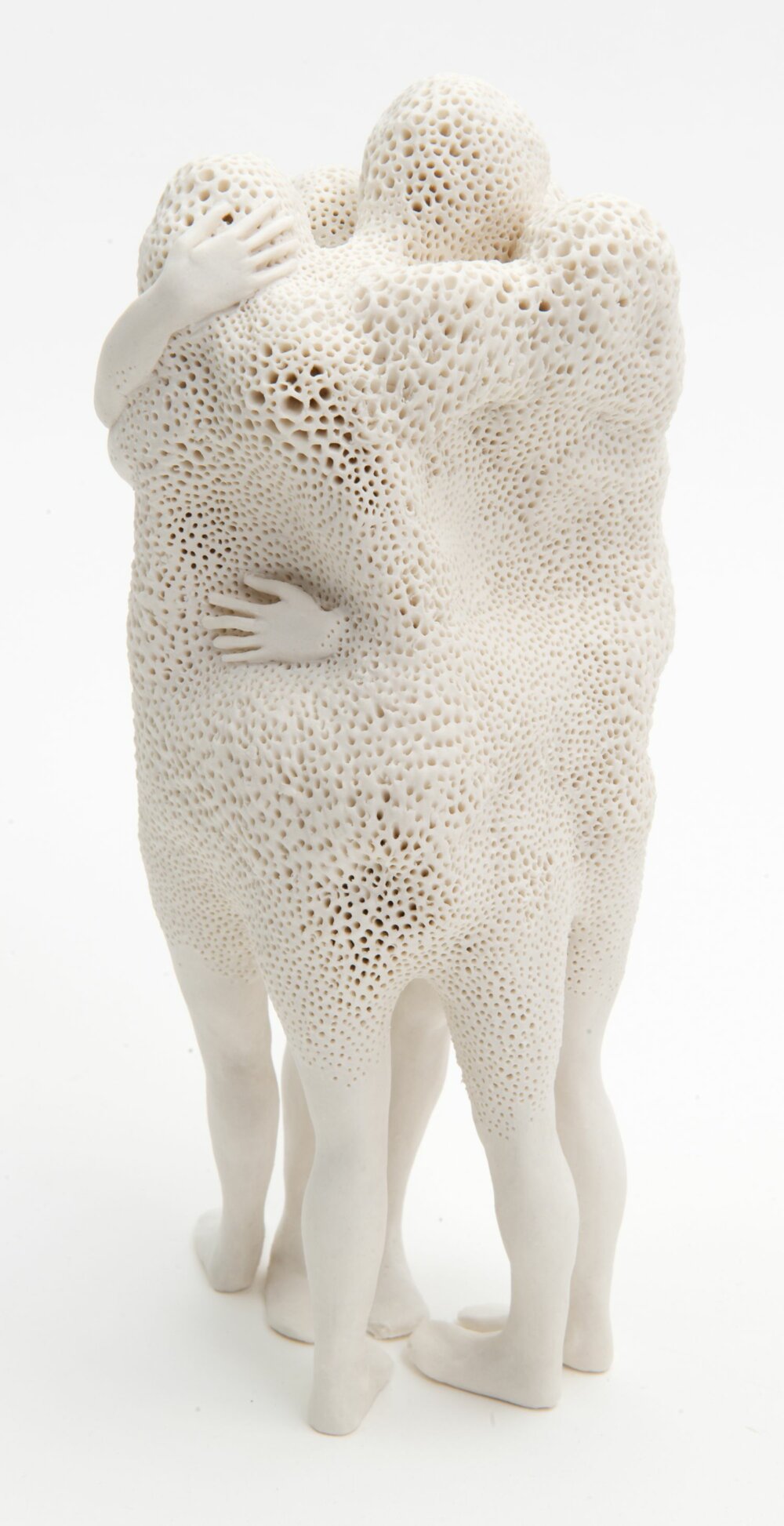 The Surreal Sculptures Of Figures Fused With Organic Forms By Claudia Fontes 1