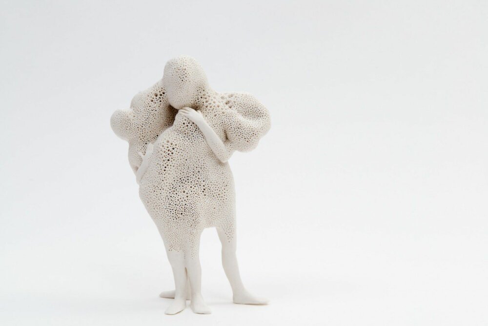 The Surreal Sculptures Of Figures Fused With Organic Forms By Claudia Fontes 4