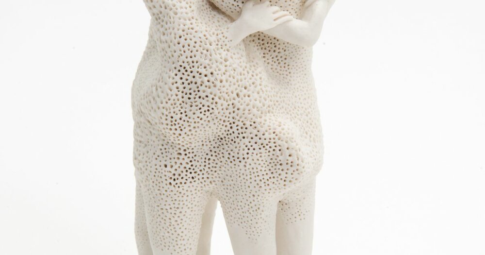 The Surreal Sculptures Of Figures Fused With Organic Forms By Claudia Fontes 6
