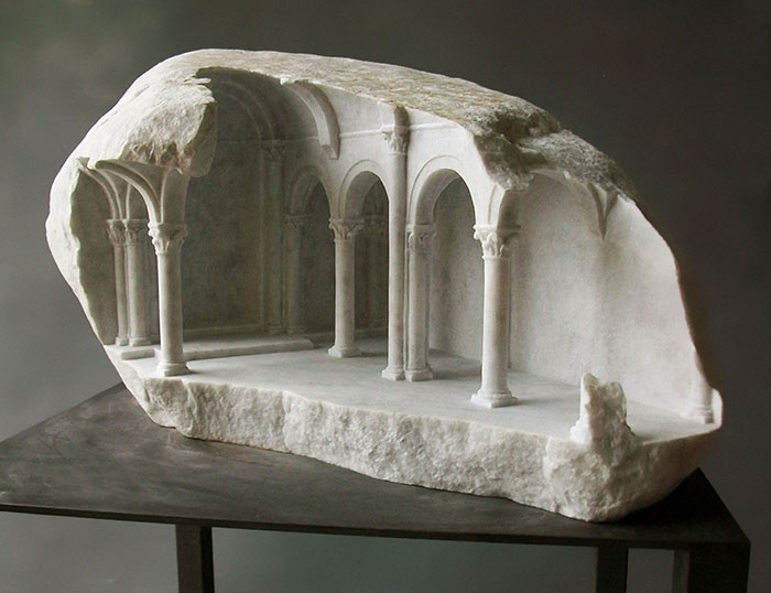 Classical Architecture Carved Into Stones And Marble Blocks By Matthew Simmonds 1
