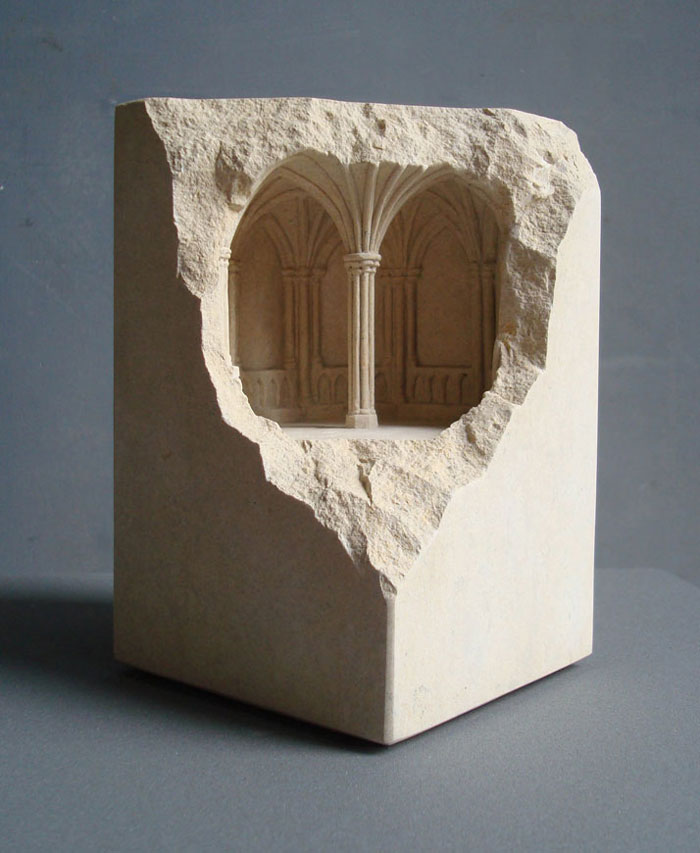 Classical Architecture Carved Into Stones And Marble Blocks By Matthew Simmonds 14