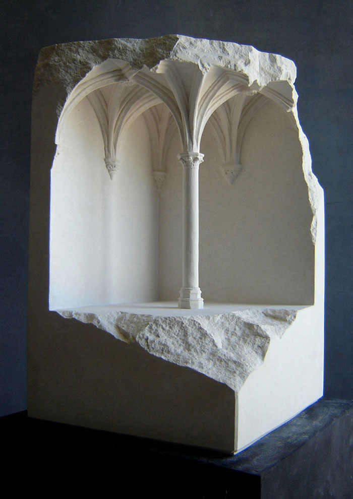 Classical Architecture Carved Into Stones And Marble Blocks By Matthew Simmonds 19