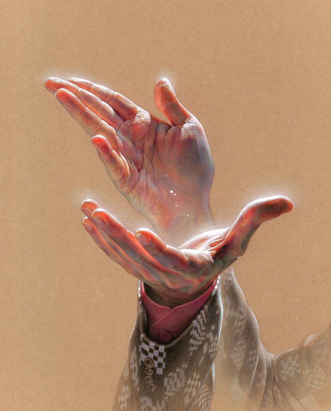 Expressive Anatomical Colored Pencil Drawings By Wanjin Gim 11
