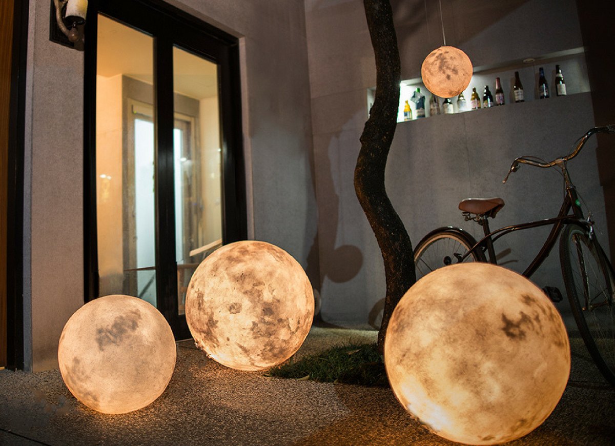 Luna A Moon Shaped Lantern Created To Inspire Developed By Acorn Studio 1