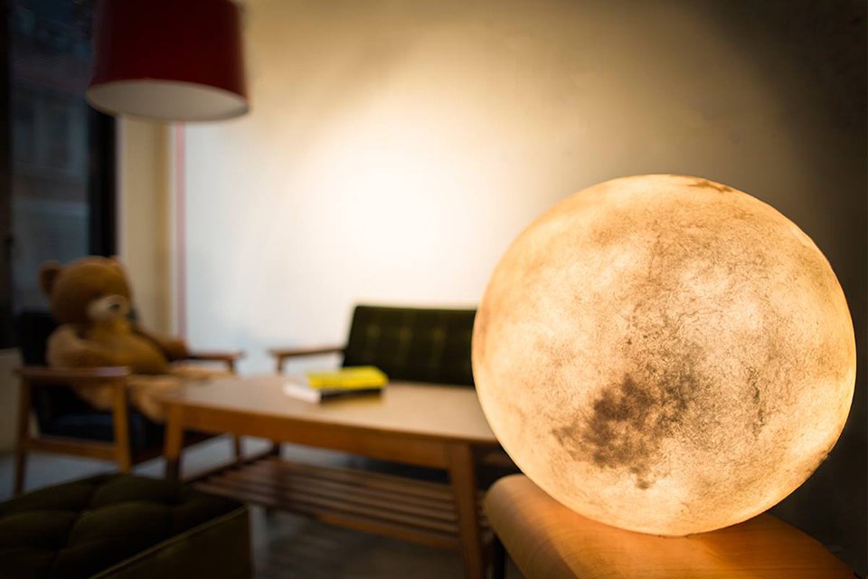 Luna A Moon Shaped Lantern Created To Inspire Developed By Acorn Studio 3