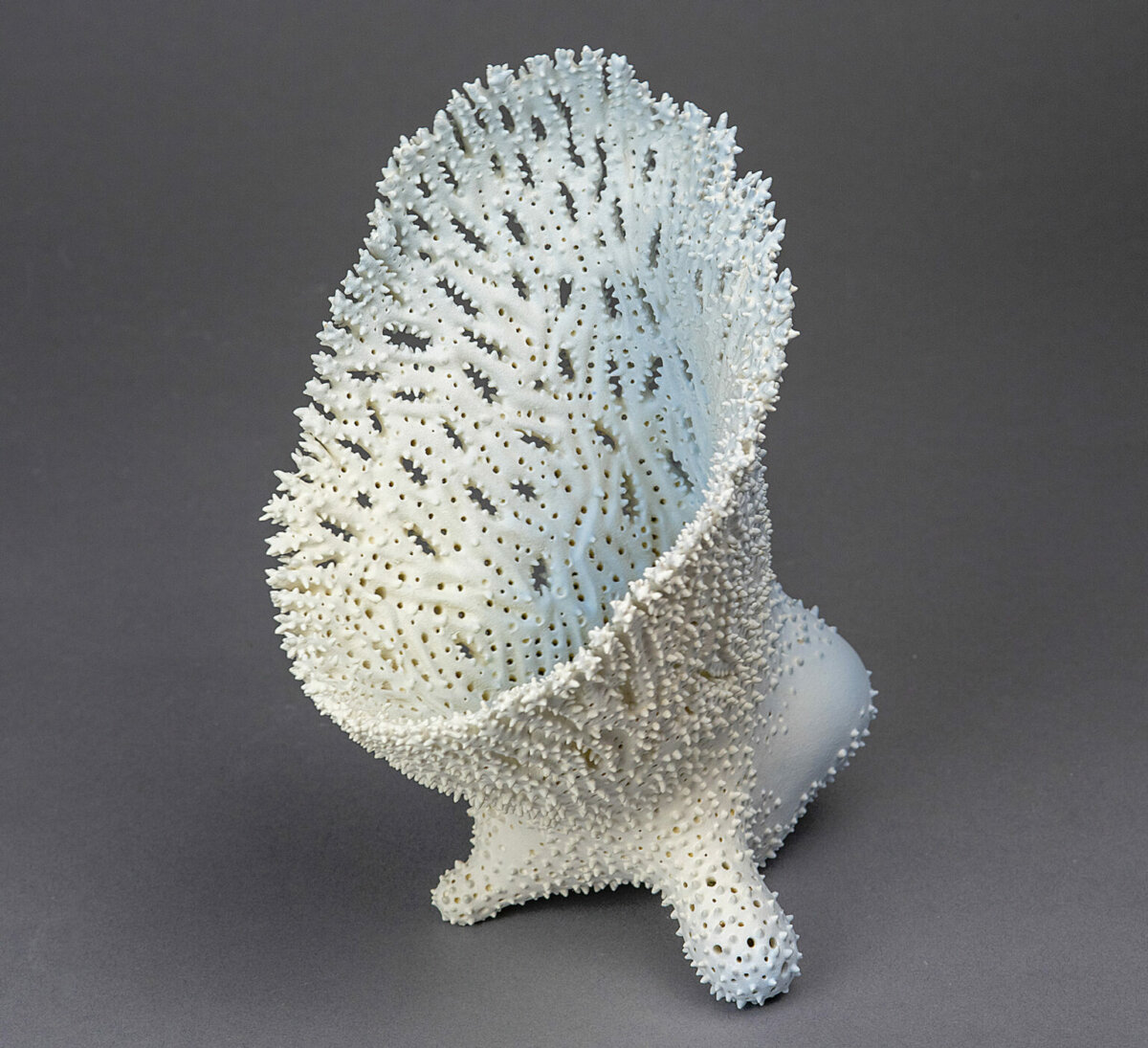 Marine Abstracts: coral-like ceramic sculptures by Marguerita