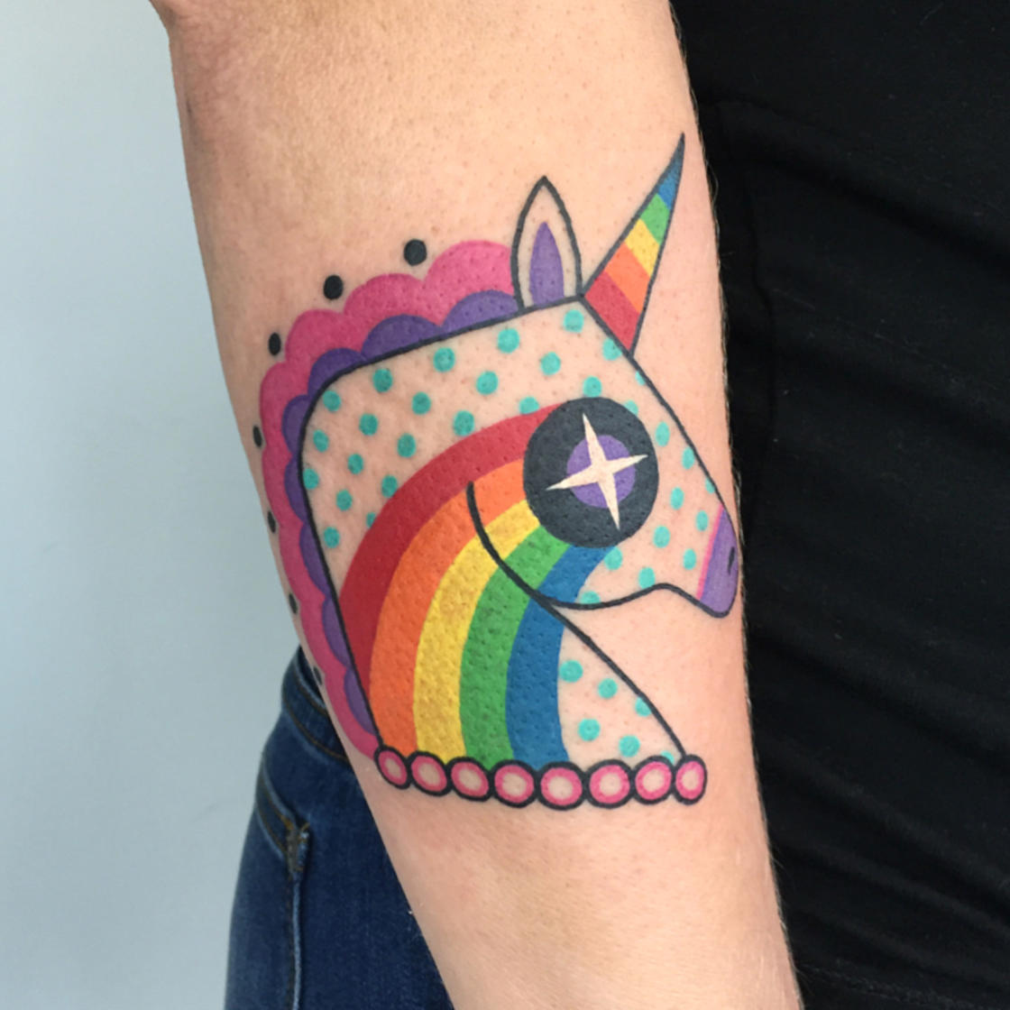 Multicolored Vintage Tattoos By Winston The Whale 3