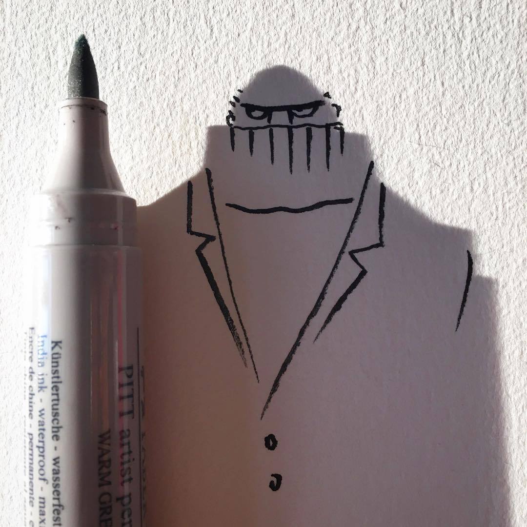 Shadows Turned Into Amusing And Creative Doodles By Vincent Bal 6