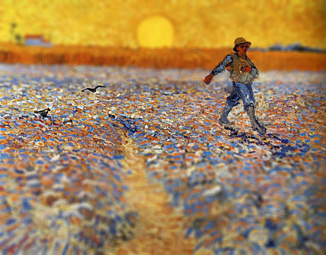 Tilt Shift Effect Wonderfully Applied To Van Gogh Paintings By Melonshade 11