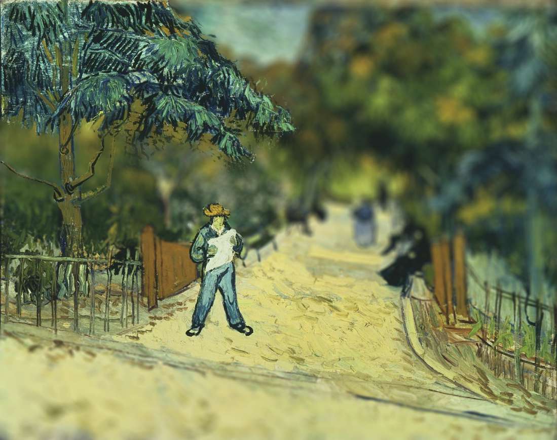 Tilt Shift Effect Wonderfully Applied To Van Gogh Paintings By Melonshade 8
