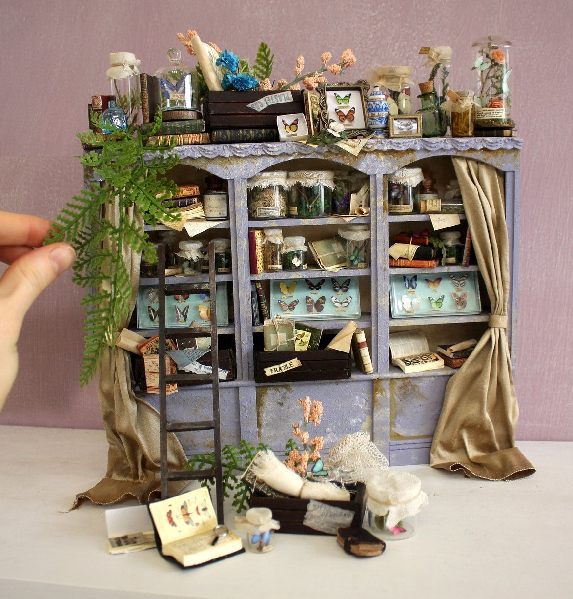 Whimsical And Intricate Miniatures Of Vintage Objects By Lauren Delaney George 10