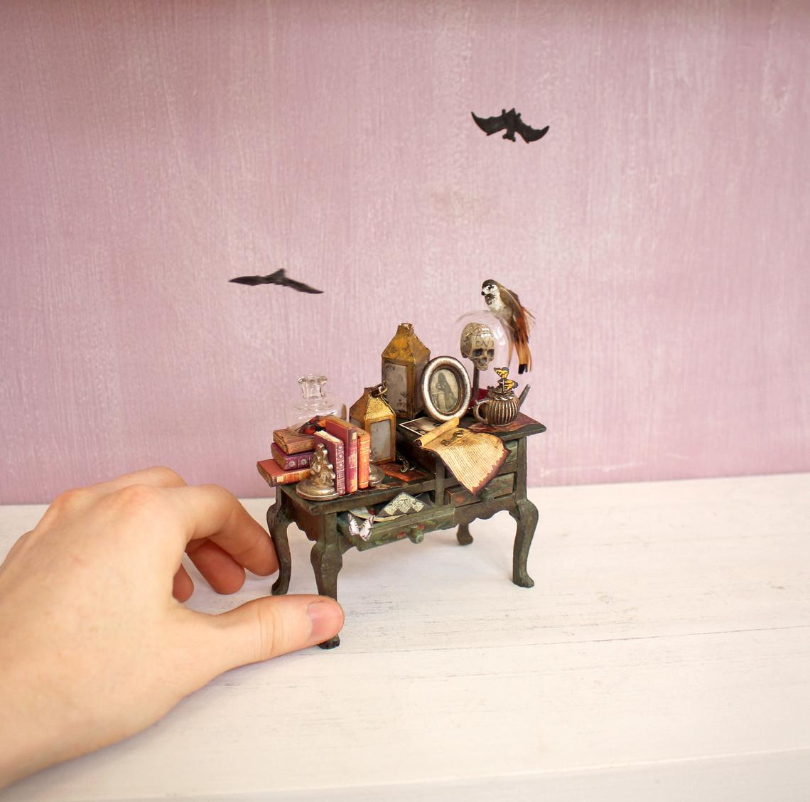 Whimsical And Intricate Miniatures Of Vintage Objects By Lauren Delaney George 4