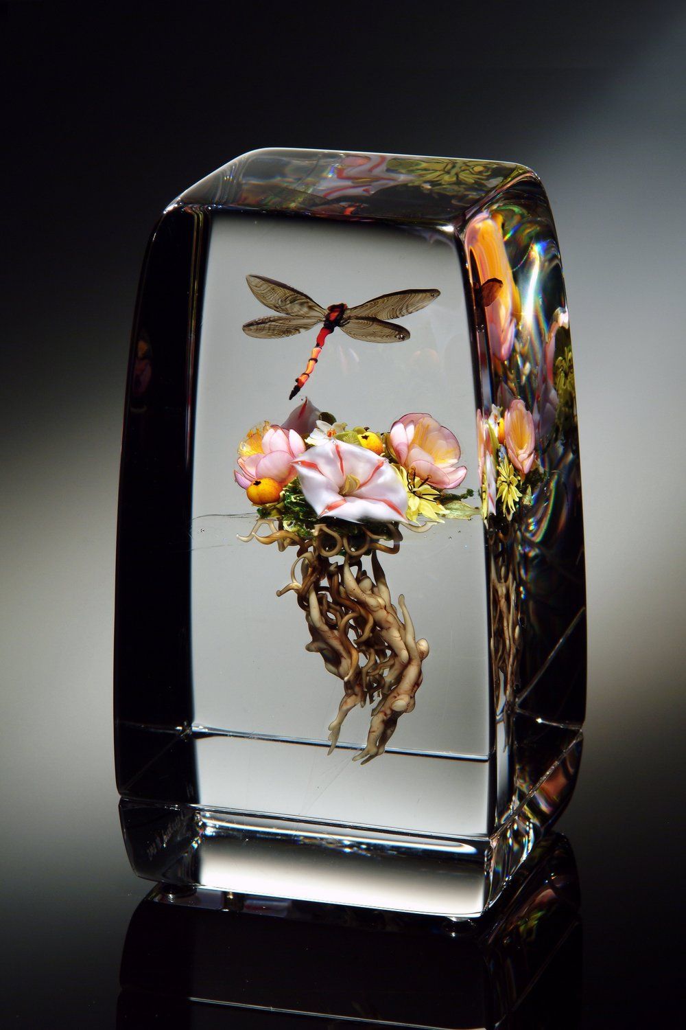 Conserved Nature Magnificent Artistic Glass Paperweights By Paul J Stankard 1