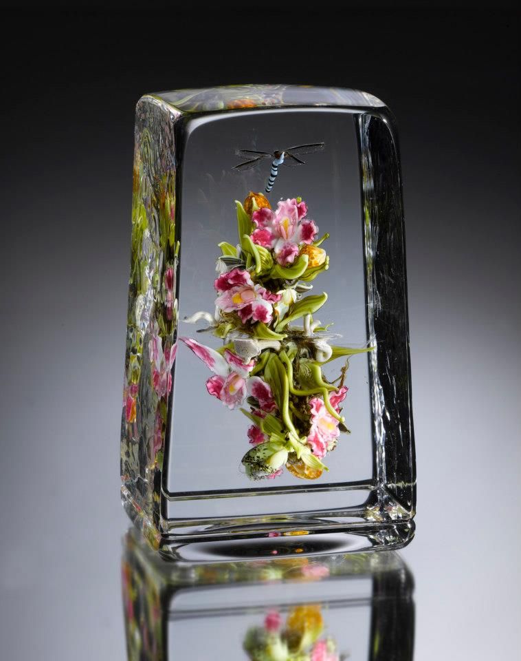 Conserved Nature Magnificent Artistic Glass Paperweights By Paul J Stankard 3