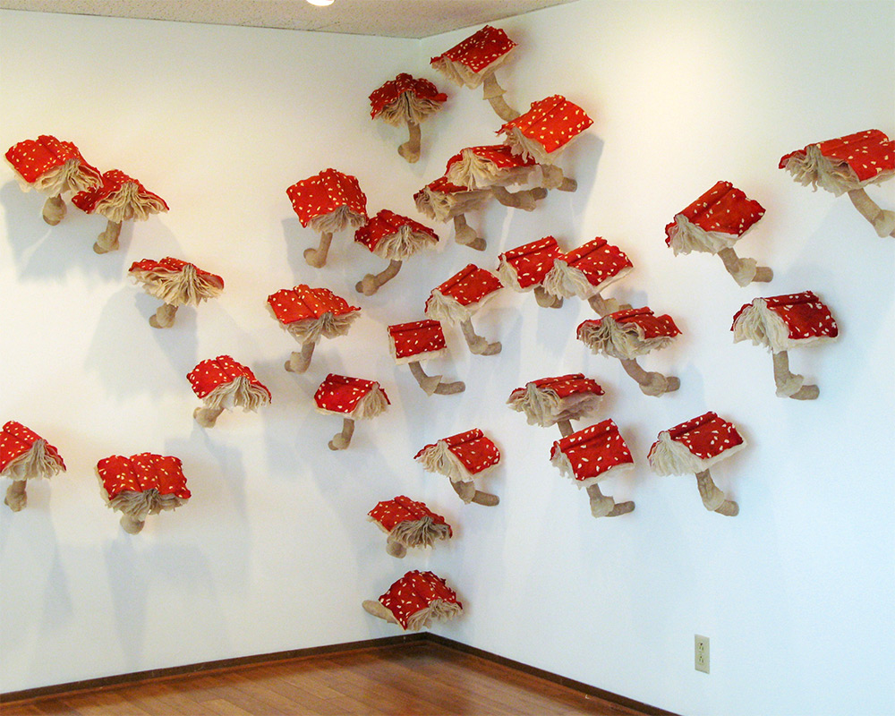 Enchanting Mushroom Book Installations By Melissa Jay Craig 3