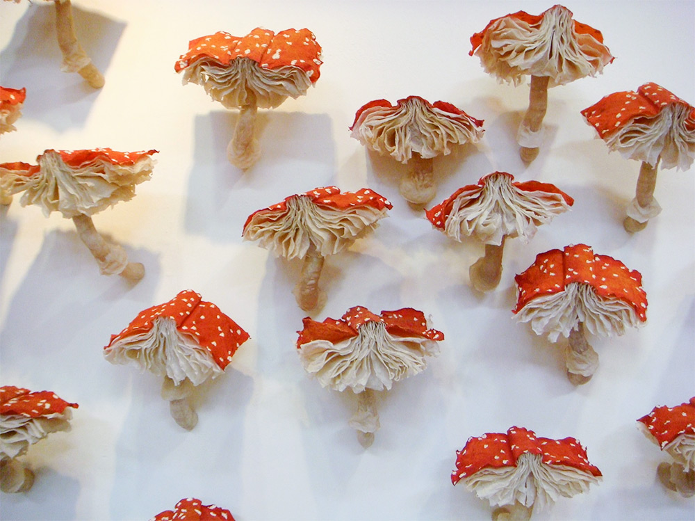 Enchanting Mushroom Book Installations By Melissa Jay Craig 6