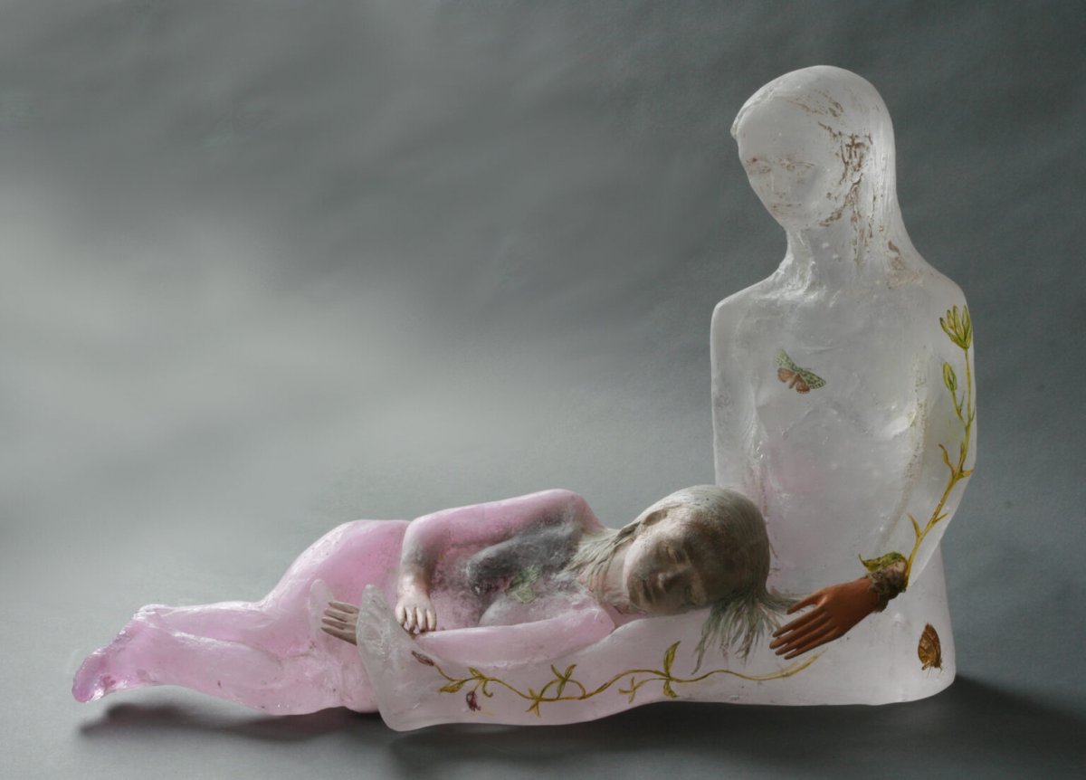 Ethereal Surrealist Sculptures Made Of Translucent Glass And Clay By Christina Bothwell 3