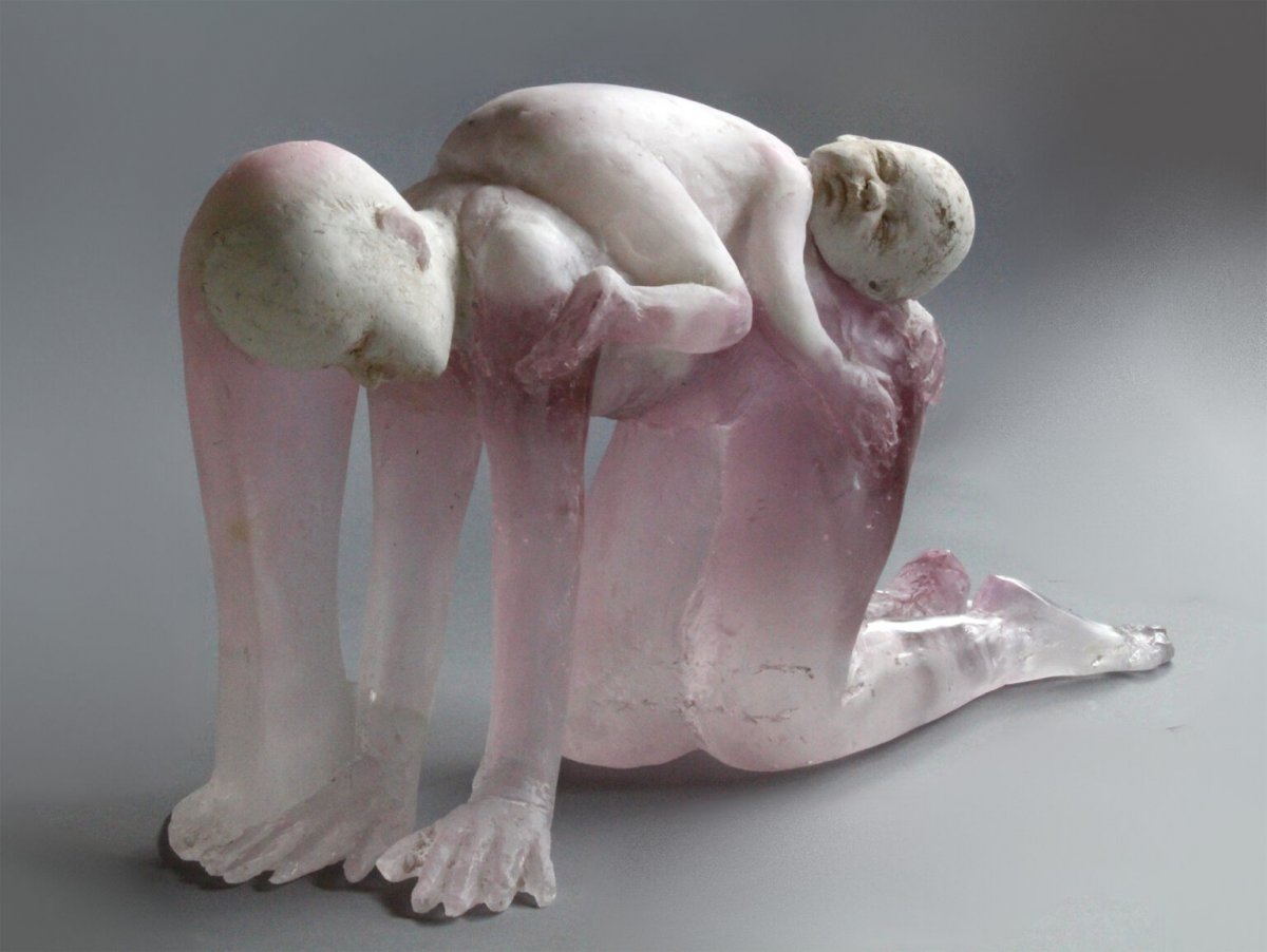 Ethereal Surrealist Sculptures Made Of Translucent Glass And Clay By Christina Bothwell 8