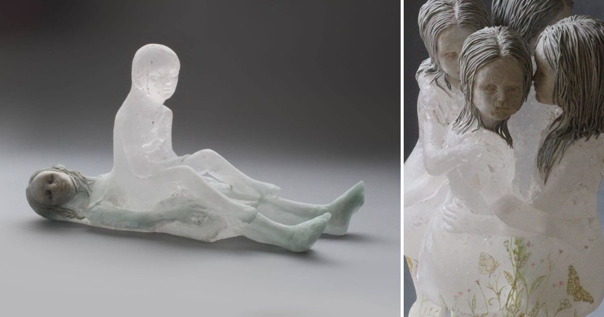 Ethereal Surrealist Sculptures Made Of Translucent Glass And Clay By Christina Bothwell Sharecover