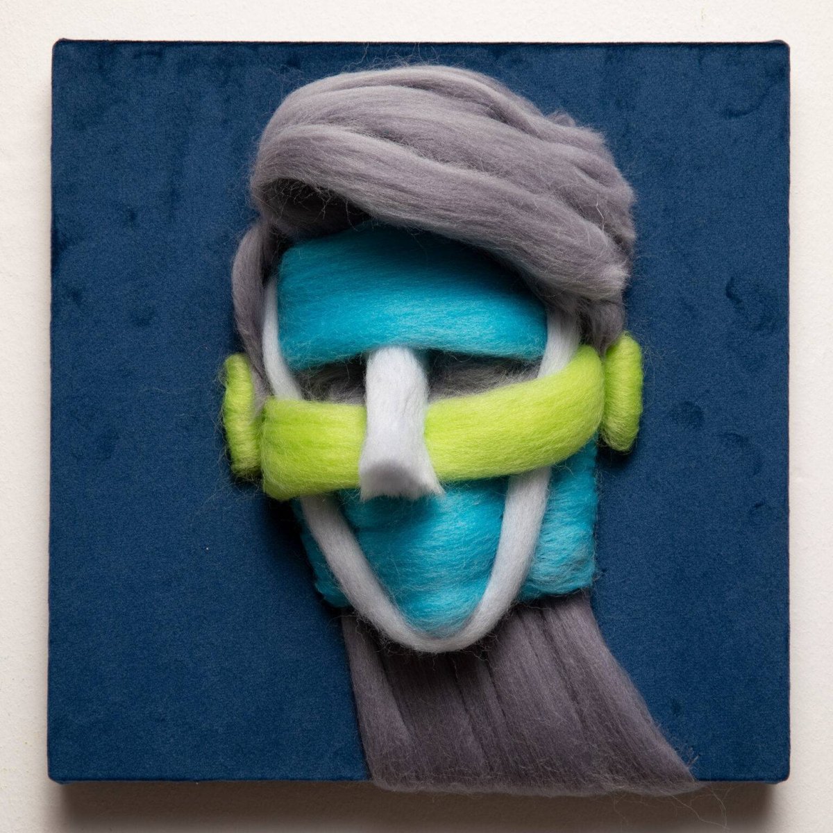 Expressive Sculptural Portraits Made Of Raw Wool By Salman Khoshroo 13