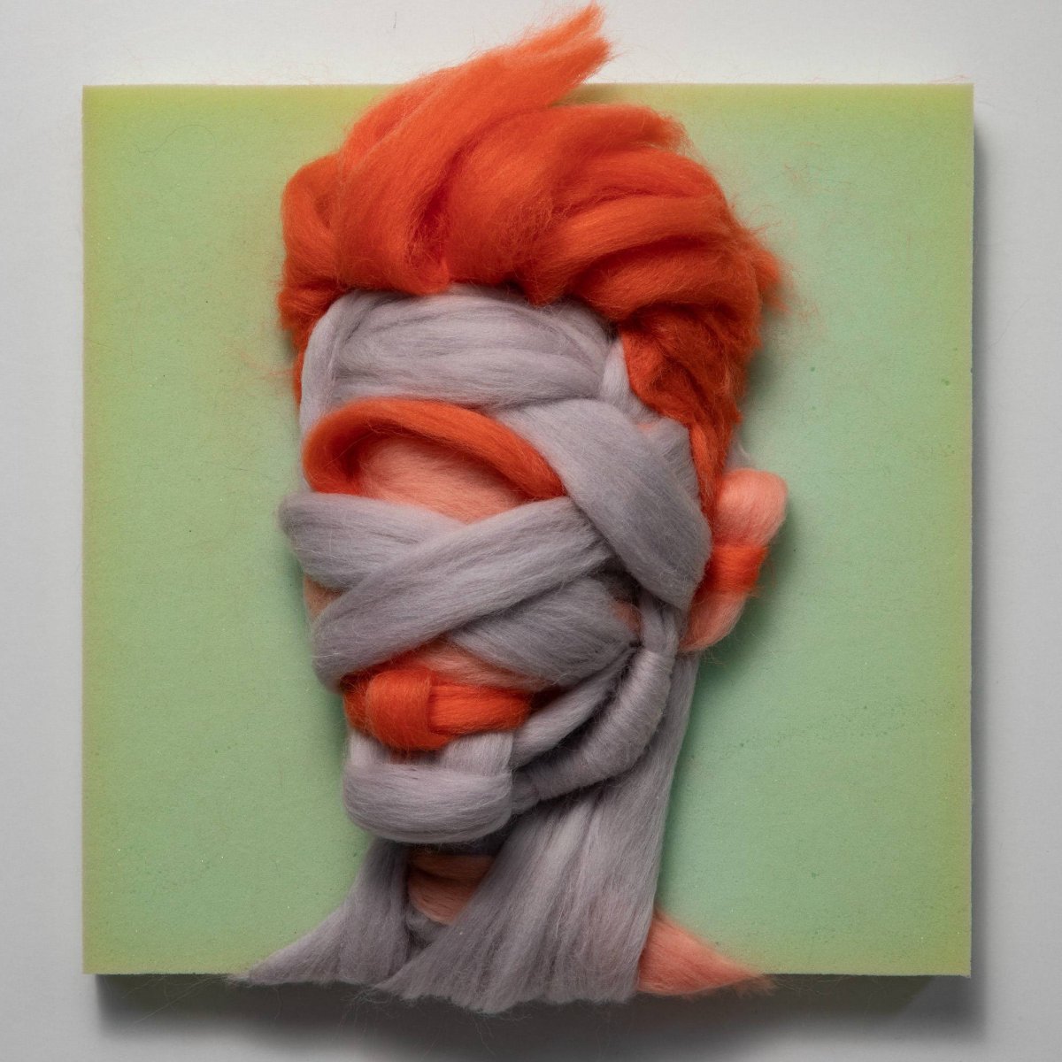 Expressive Sculptural Portraits Made Of Raw Wool By Salman Khoshroo 4