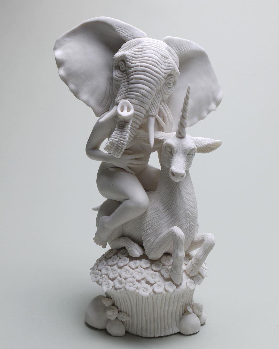 Fabulous Sculptures Of Human Animal Hybrids By Crystal Morey 1