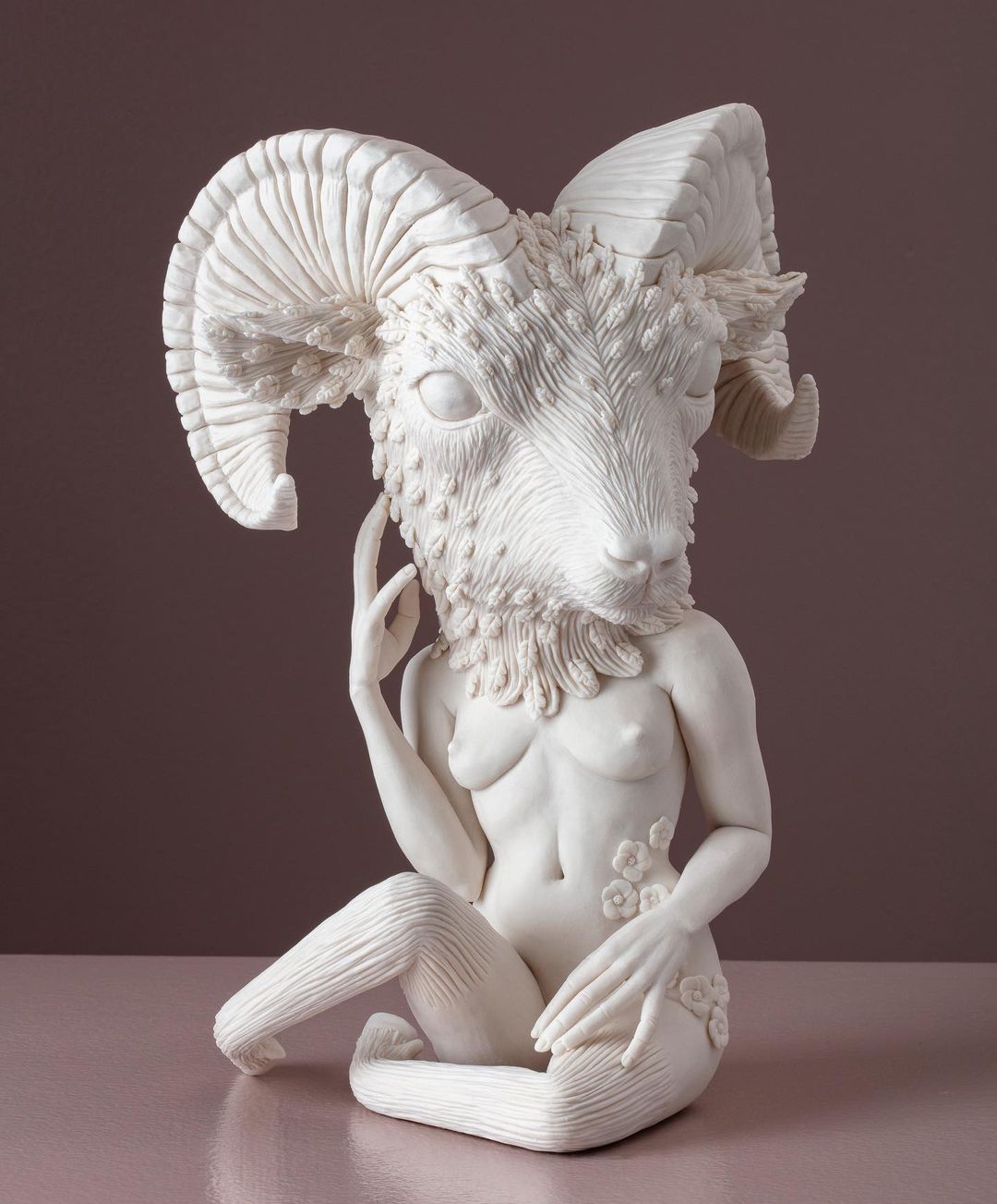 Fabulous Sculptures Of Human Animal Hybrids By Crystal Morey 13