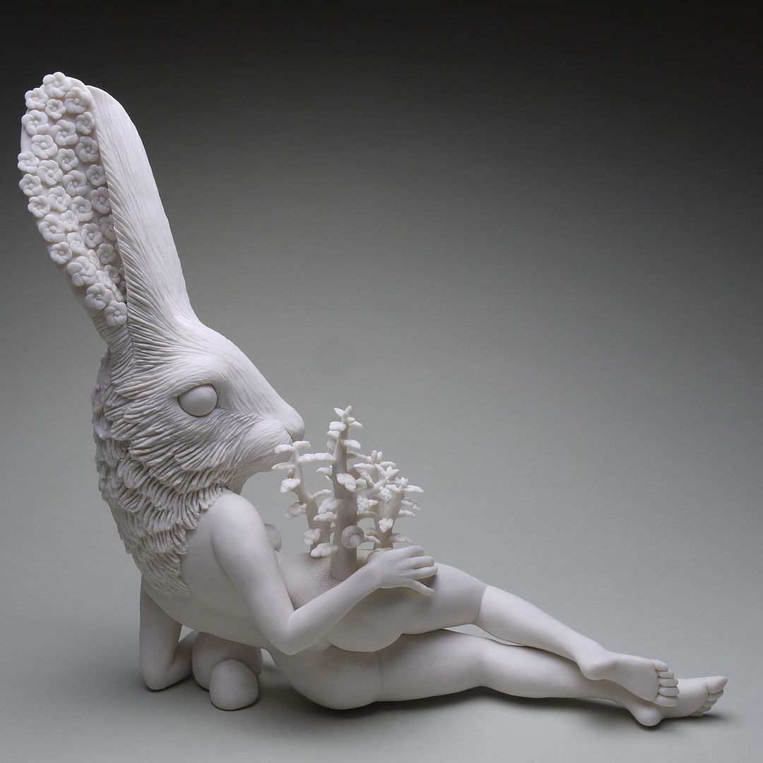 Fabulous Sculptures Of Human Animal Hybrids By Crystal Morey 4