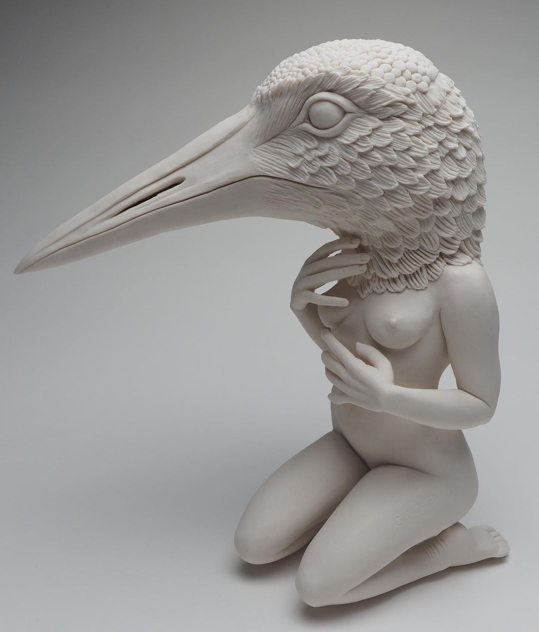 Fabulous Sculptures Of Human Animal Hybrids By Crystal Morey 8