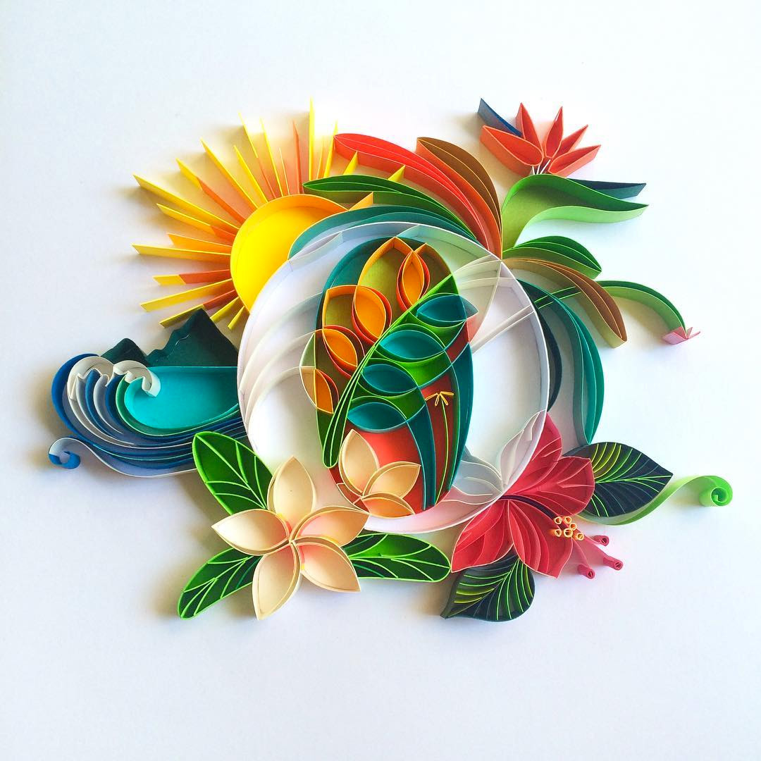 Gorgeous Quilled Typography By Sabeena Karnik 1