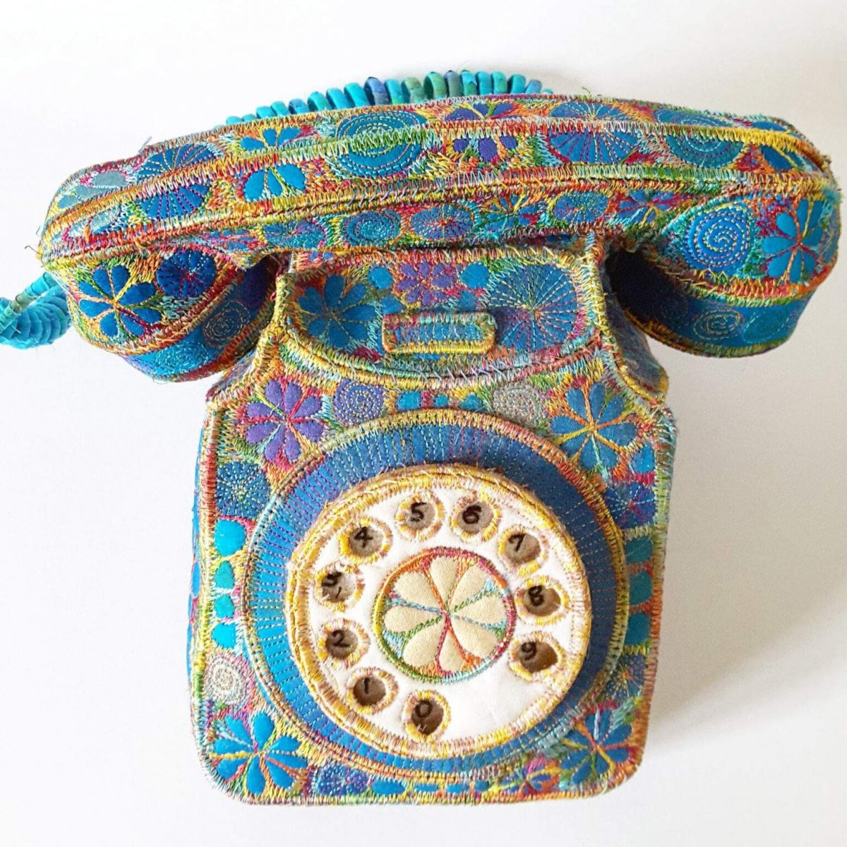Gorgeously Patterned Textile Sculptures Of Household Objects By Sue Trevor 10